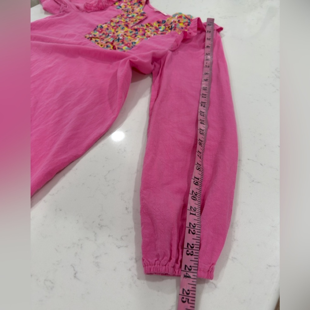 Pink Floral Women's Casual Dress - Picture 11 of 13